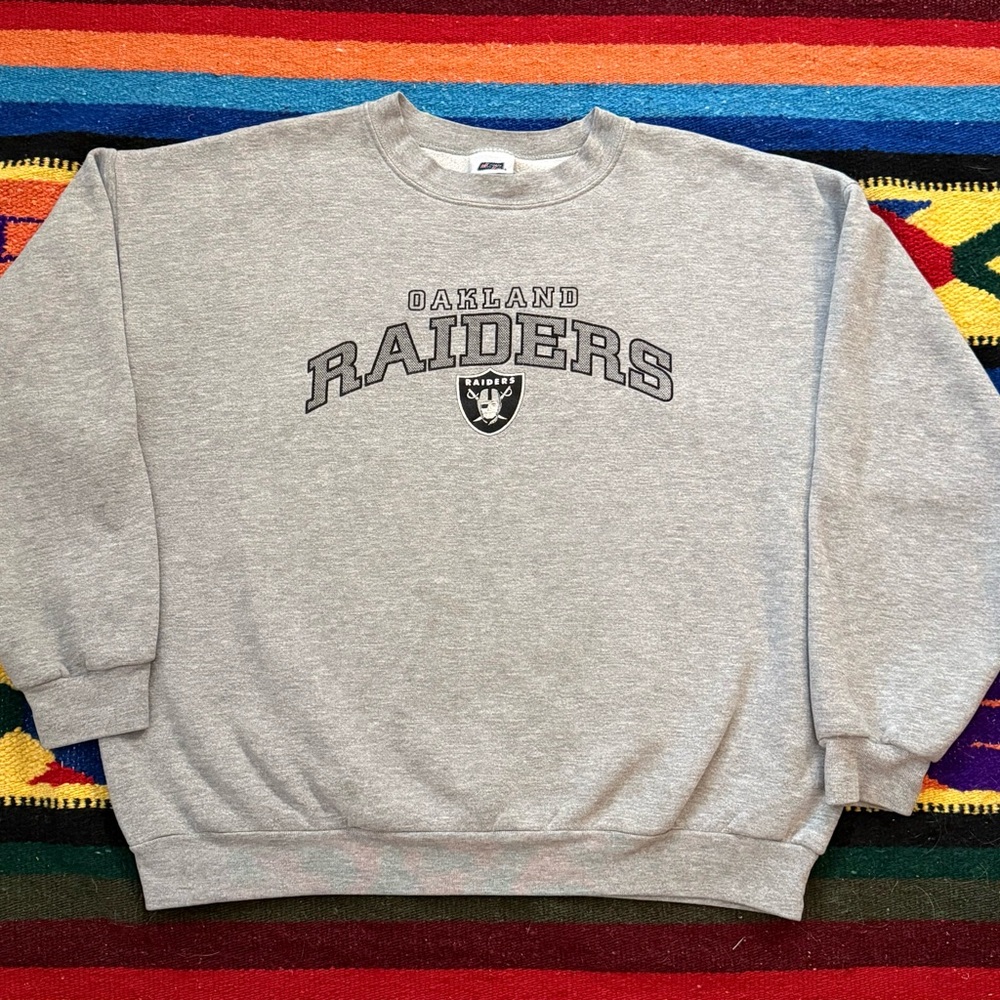Oakland Raiders Gray Sweatshirt